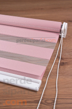 Pembe Bambu Zebra Perde (73x200)