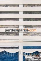 Eko Ekru Bambu Zebra Perde