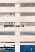 Lüx Açık Bej Kırçıllı Bambu Zebra Perde