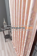 Pudra Sarmaşık Fon Perde