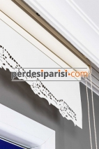 Erdek Lazer Beyaz İş Mat Stor Perde
