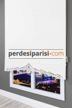 Erdek Lazer Beyaz İş Mat Stor Perde
