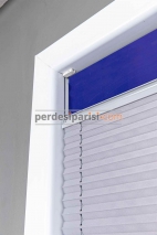 Koyu Gri Karartma Cam Balkon Plise Perde