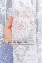 Damask Gülkurusu Full Paket Perde