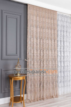 Damask Vizon Full Paket Perde