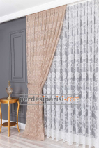 Damask Vizon Full Paket Perde