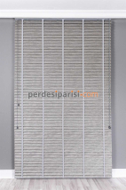 Füme Eskitme 50 MM Polywood Ahşap Jaluzi Perde